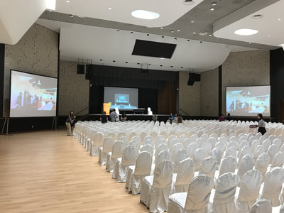 projector and screen rental Singapore